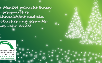 Frohe Weihnachten und ein gesundes neues Jahr